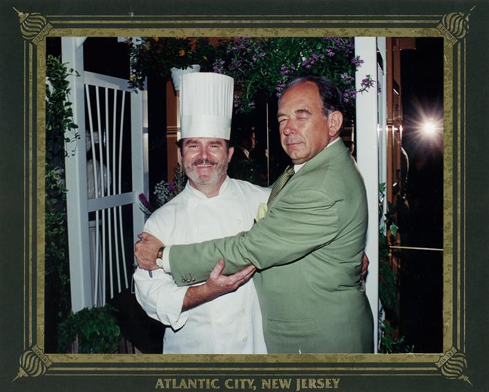 Chef Sal and Robin Leach